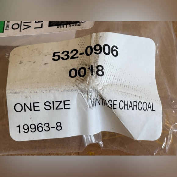 Frye and Co. Vegan Leather Coasters in vintage charcoal - Picture 3 of 4